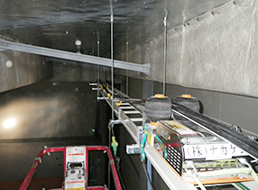 GLP神戸西プロジェクト電気設備工事　幹線配線工事
